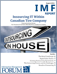 Insourcing IT Within Canadian Tire Company Report Cover